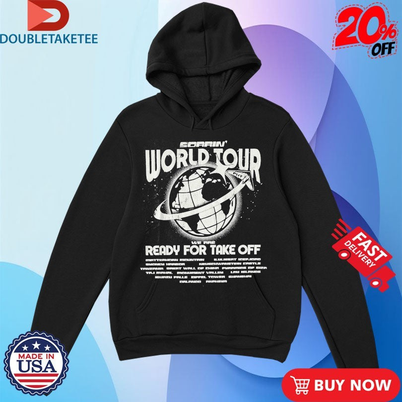 Official Flying House Threads Soarin World Tour We Are Ready For Take Off Shirts
