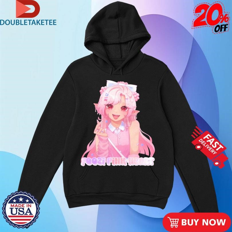 Official Foozi Pink Heart Shirts