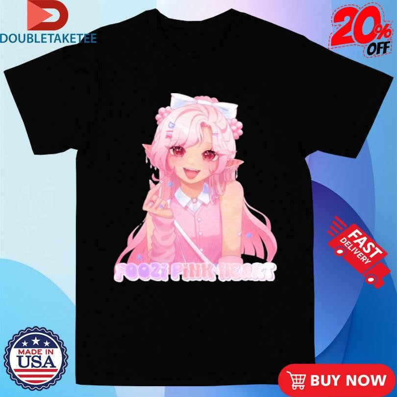 Official Foozi Pink Heart Shirts