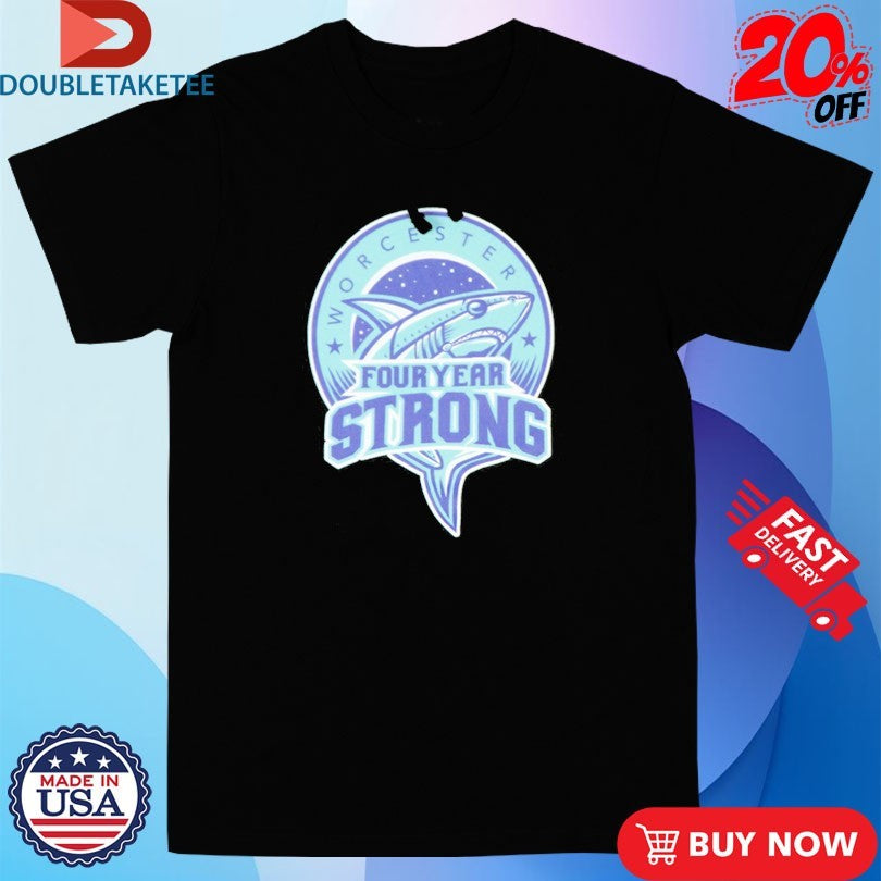 Official Four Year Strong Worcester Shark Seal Shirts