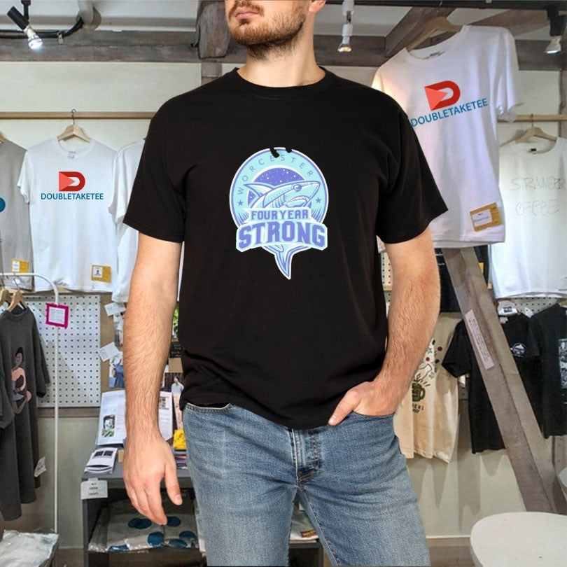 Official Four Year Strong Worcester Shark Seal Shirts