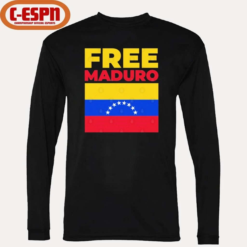 Official Free Maduro No War On Venezuela T-Shirt