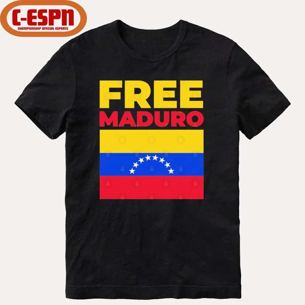 Official Free Maduro No War On Venezuela T-Shirt