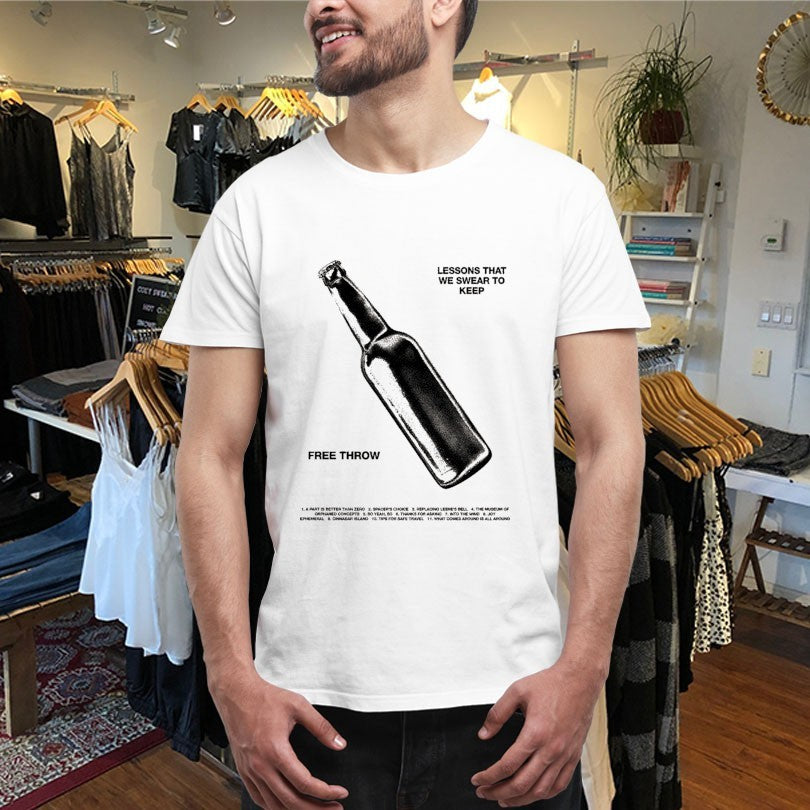 Official Free Throw Lessons That We Swear To Keep Bottle Shirts