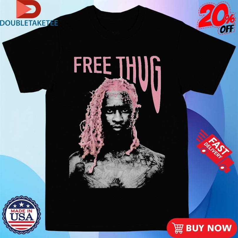 Official Free Young Thug Portrait Shirts