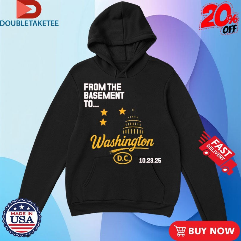 Official From The Basement To Yard Washington DC Shirts