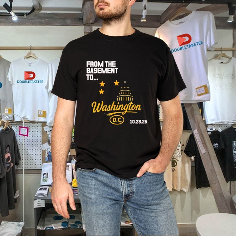 Official From The Basement To Yard Washington DC Shirts