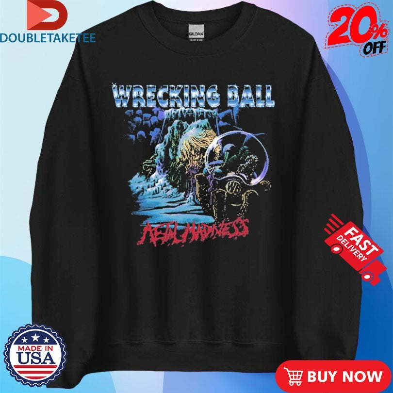 Official Frozen Soul Wrecking Ball Metal Madness GLobe Shirts