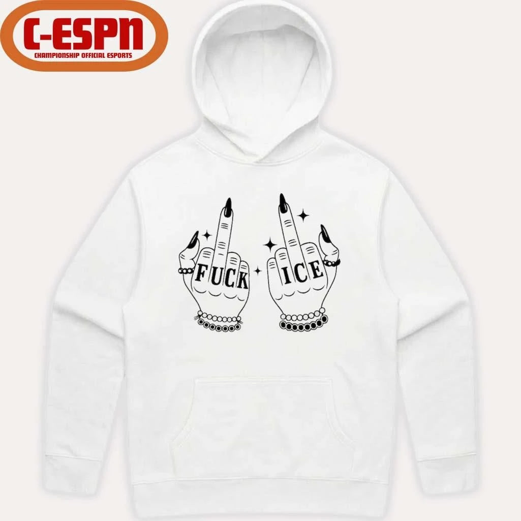 Official Fuck Ice Middle Fingers Shirt