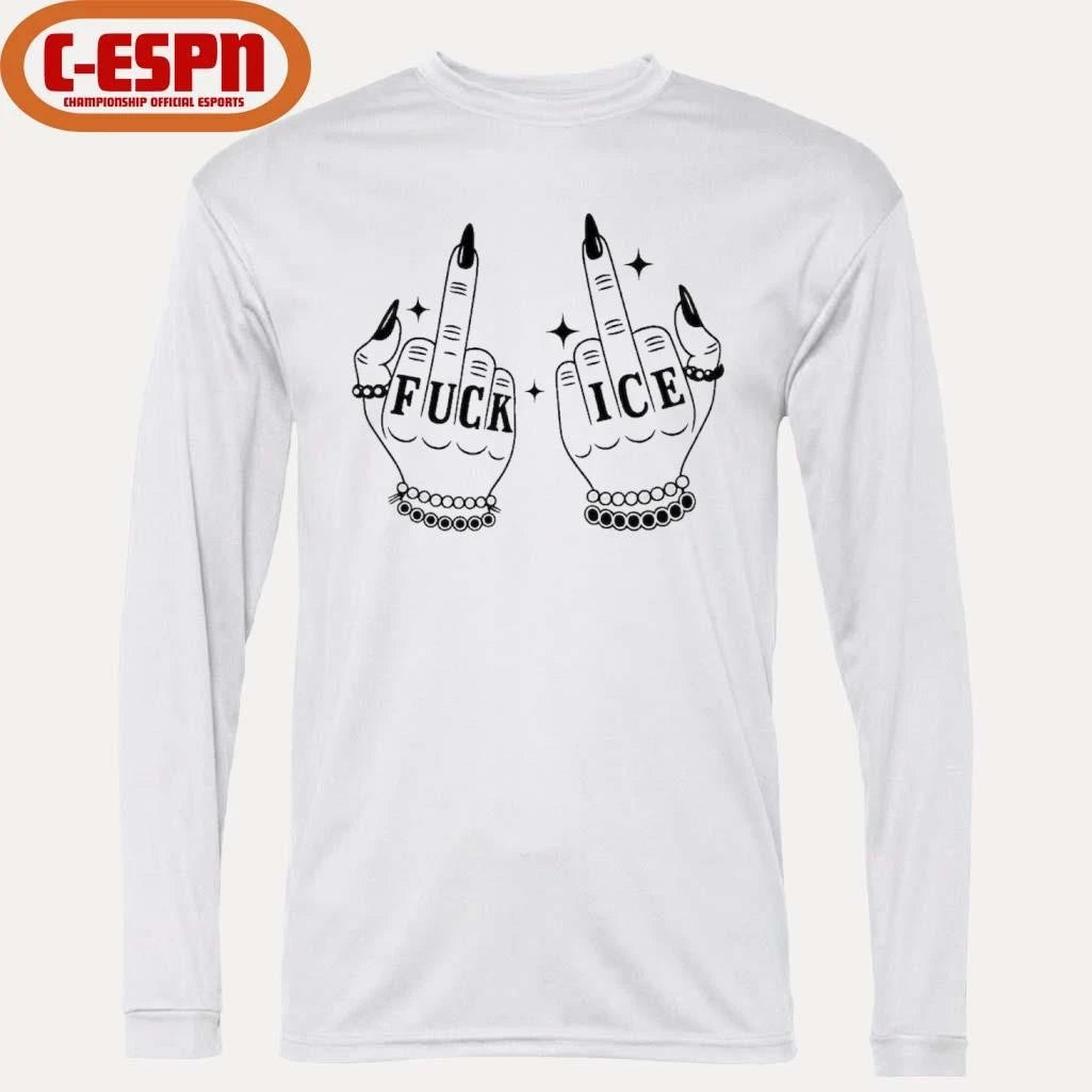 Official Fuck Ice Middle Fingers Shirt
