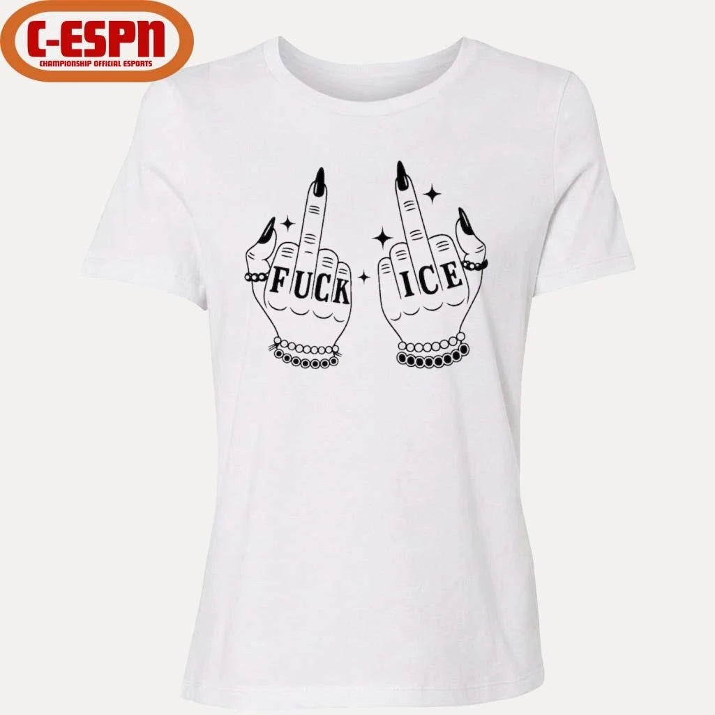 Official Fuck Ice Middle Fingers Shirt