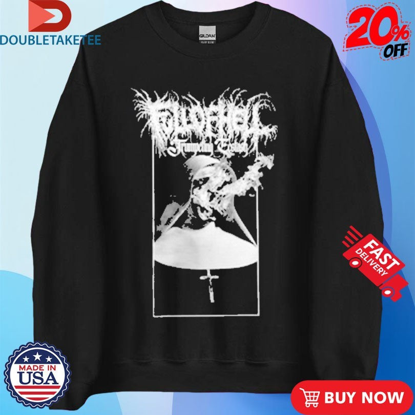 Official Full Of Hell Trumpeting Nun Smoking Shirts