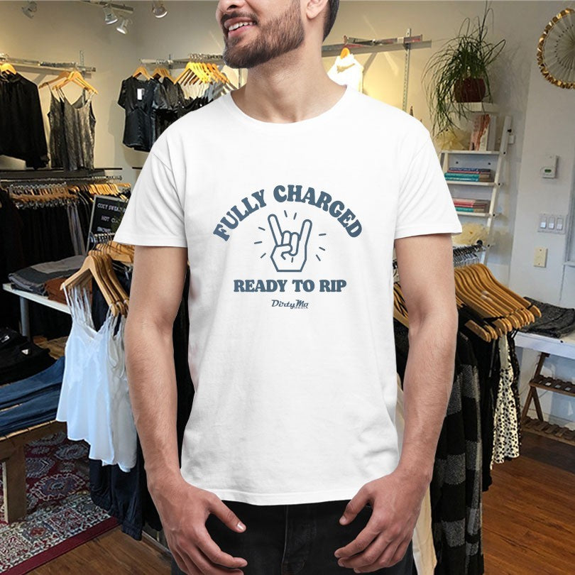 Official Fully Charged Ready To Rip Dirty Mo Media Shirts