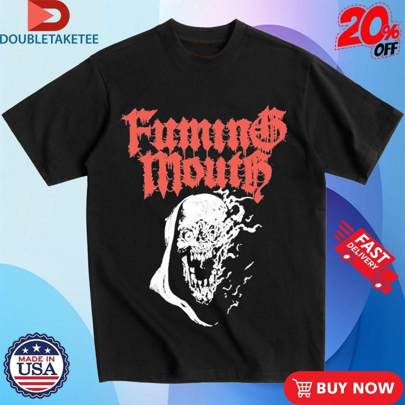 Official Fuming Mouth Burning Skull Shirts