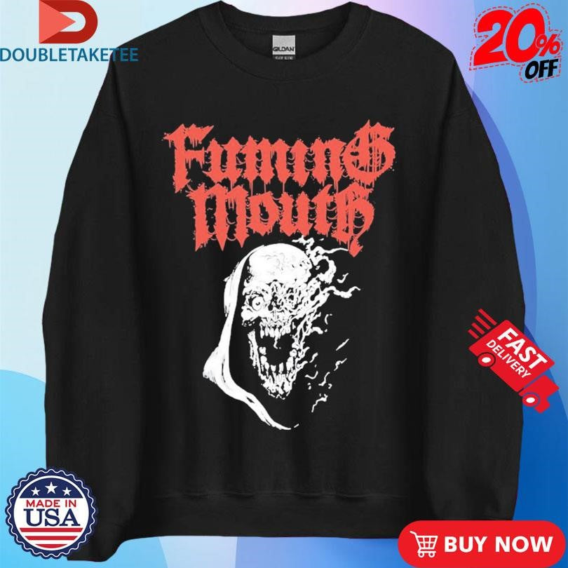 Official Fuming Mouth Burning Skull Shirts