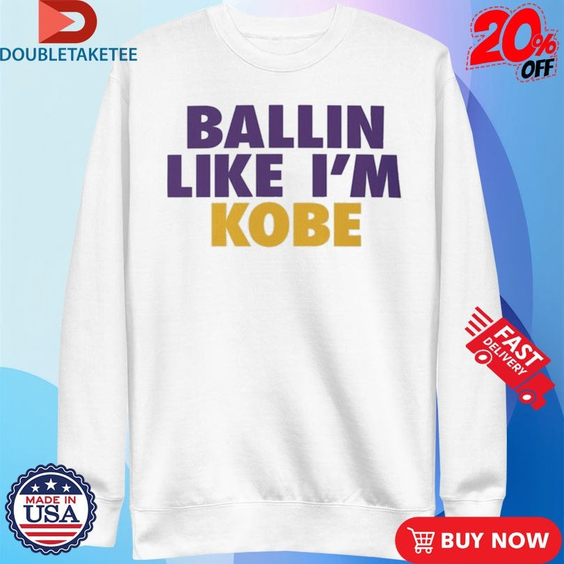Official G Herbo Ballin Like I’m Kobe Statement Shirts