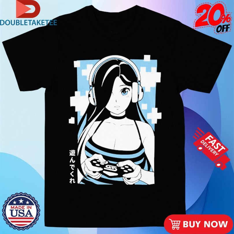 Official Gamer Supps Waifu S4.4 Gamer Girl Shirts