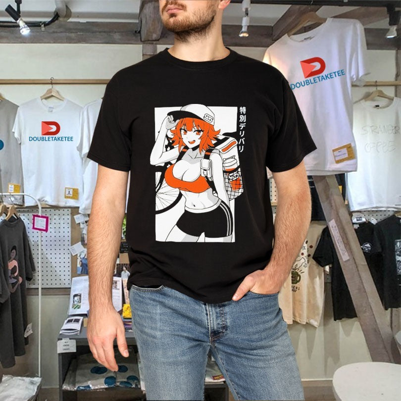 Official Gamer Supps Waifu S4.7 Delivery Girl Shirts