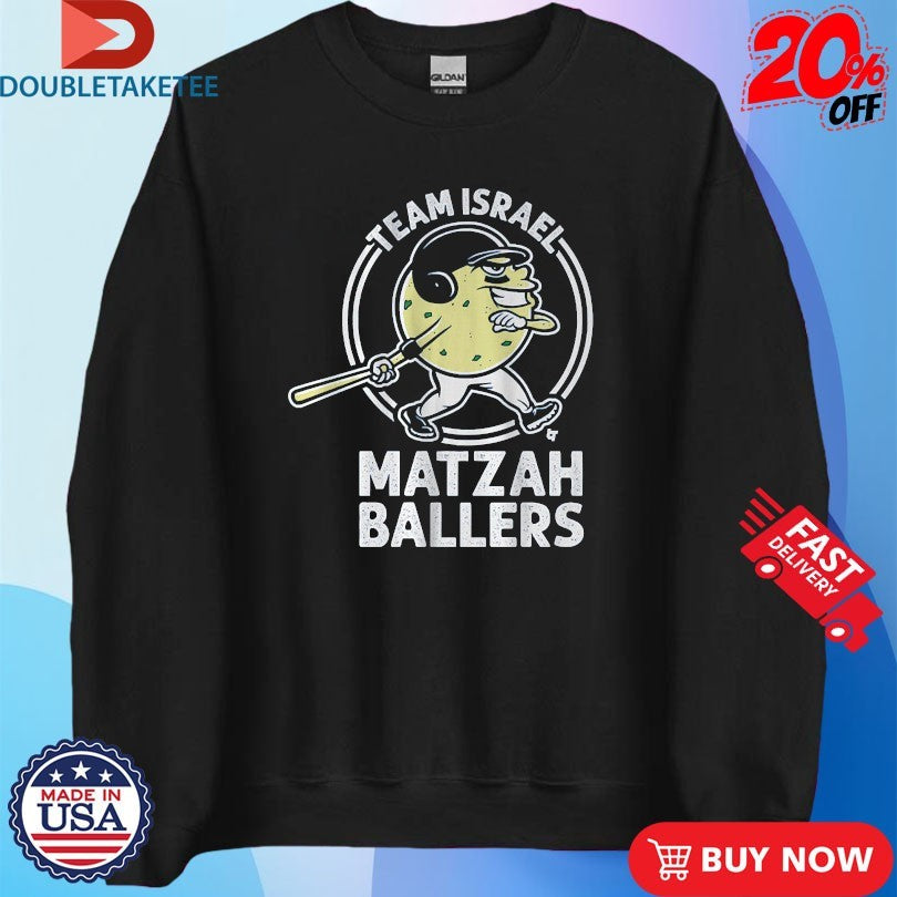 Official Garrett Stubbs Team Israel Matzah Ballers Shirts