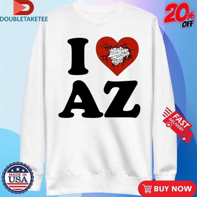 Official Gatecreeper I Love AZ Shirts
