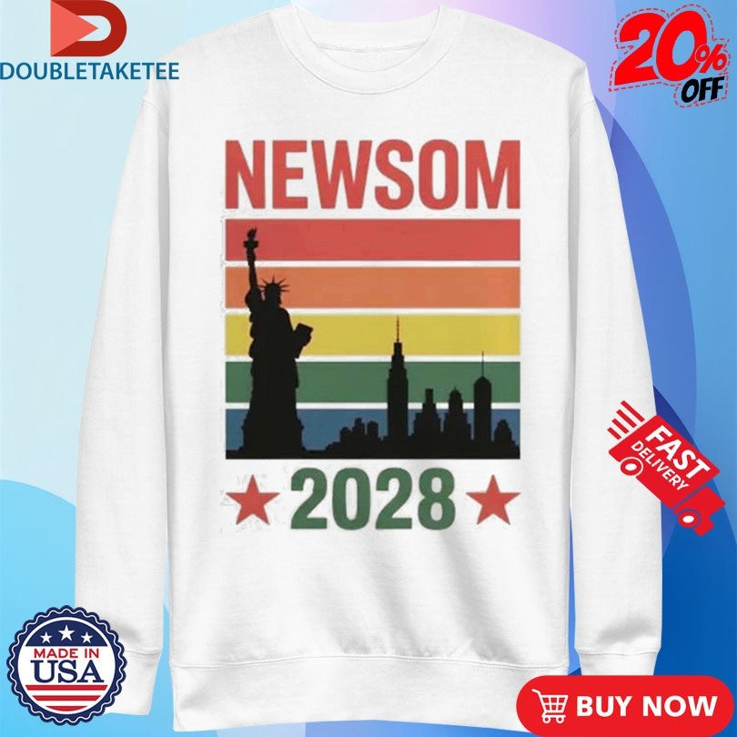 Official Gavin Newsom Newsom 2028 Shirts