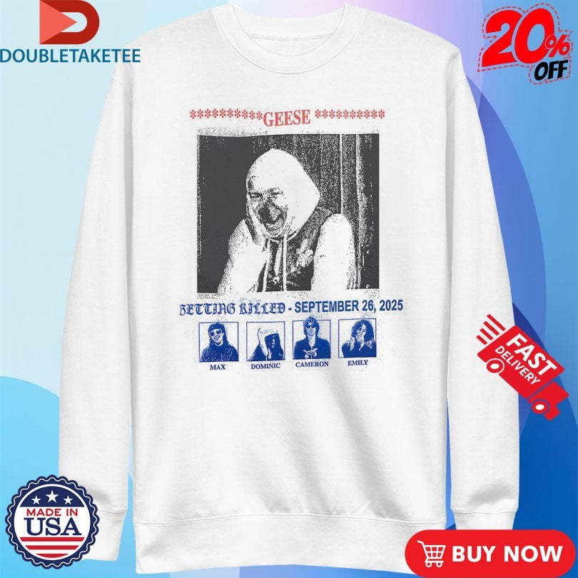 Official Geese Killed I Should Burn In Hell Shirts