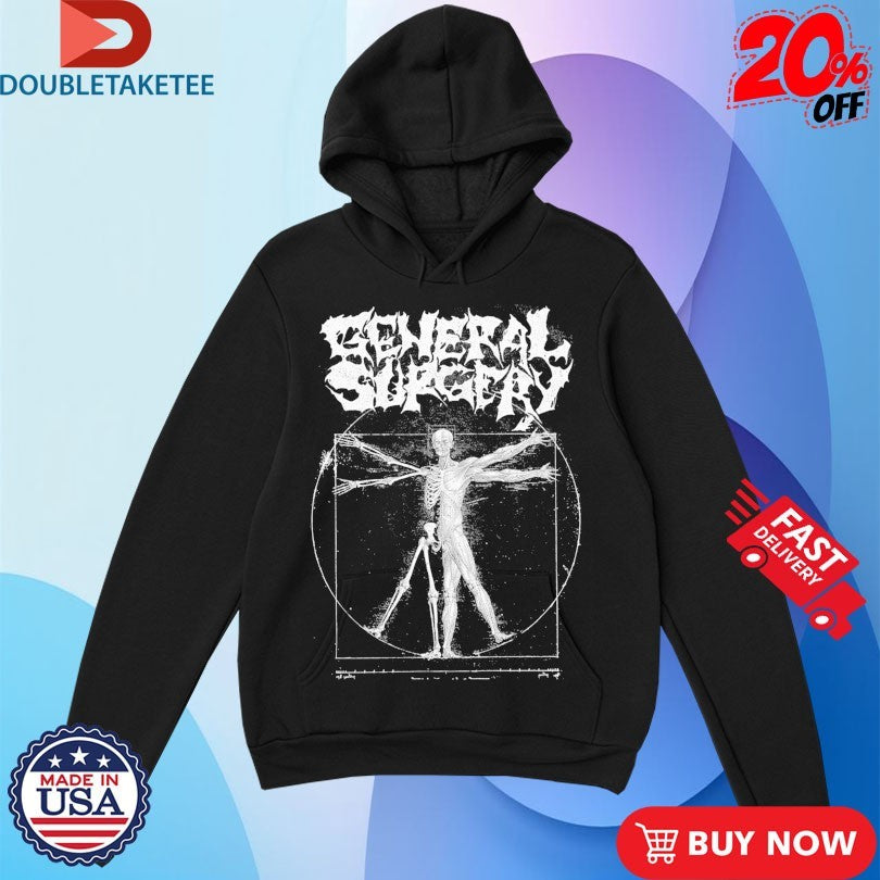Official General Surgery Vitruvian Anatomy Shirts