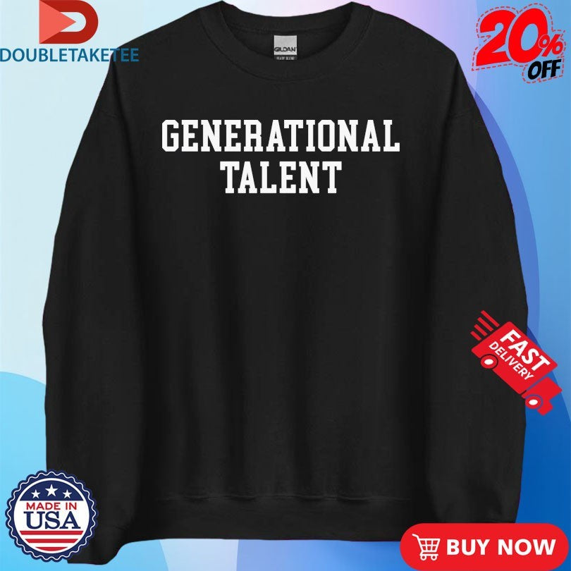 Official Generational Talent Shirts