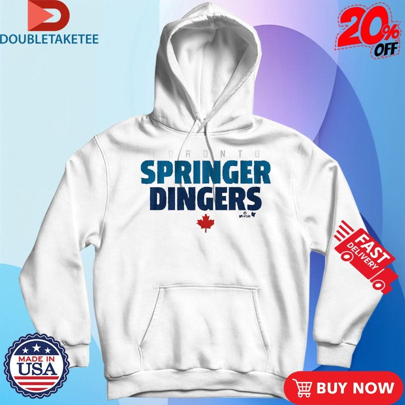 Official George Springer Toronto Blue Jays Springer Dingers Shirts