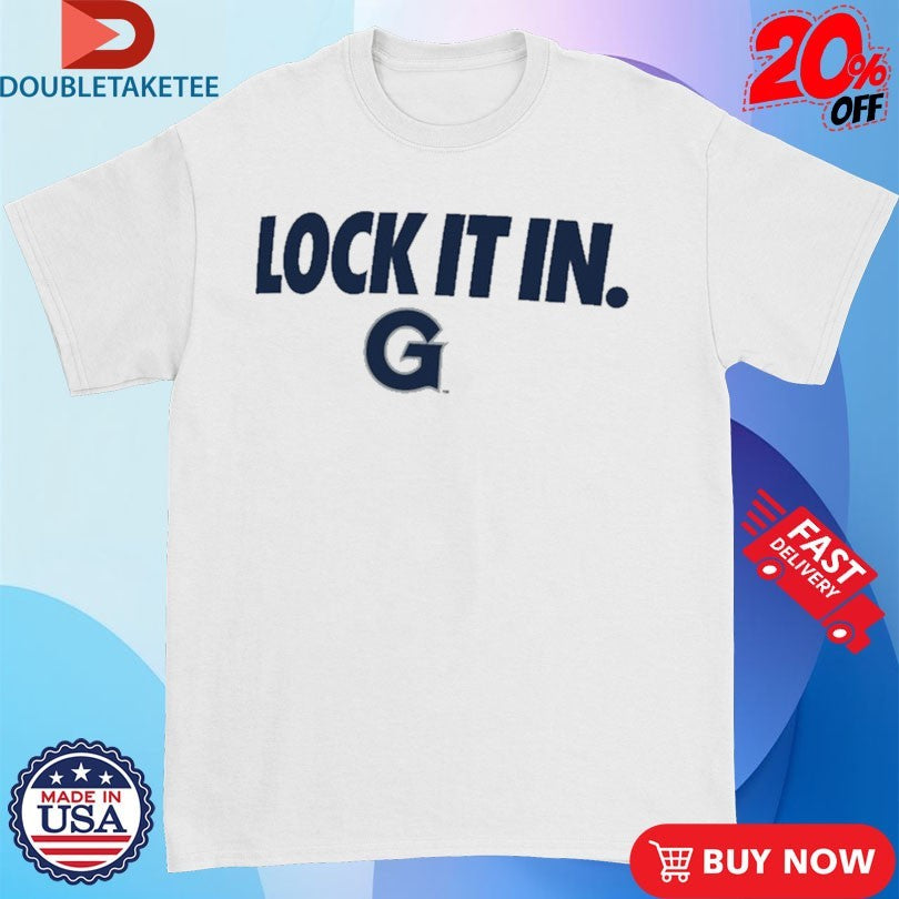Official Georgetown Hoyas Tide Lock It In Shirts