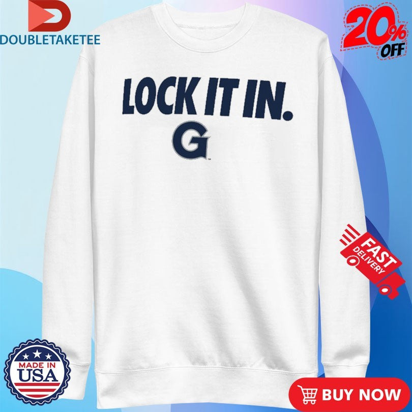 Official Georgetown Hoyas Tide Lock It In Shirts