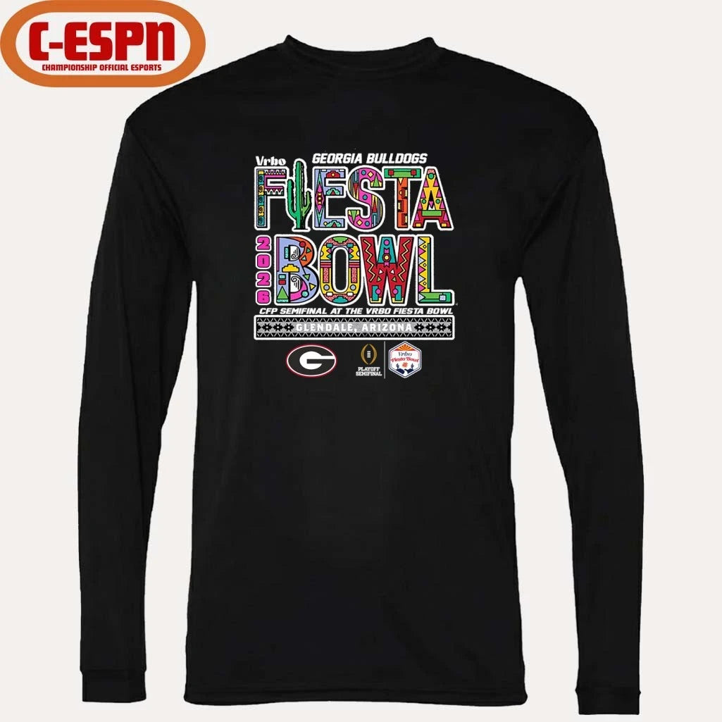 Official Georgia Bulldogs CFP Semifinal At The Vrbo Fiesta Bowl 2026 Shirt