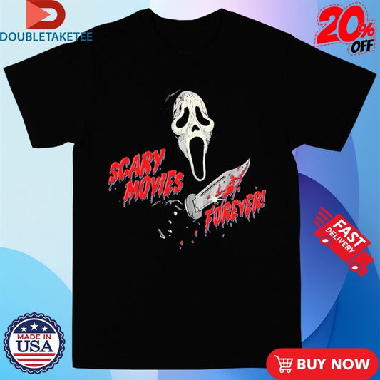 Official Ghost Face Scary Movies Forever! Shirts