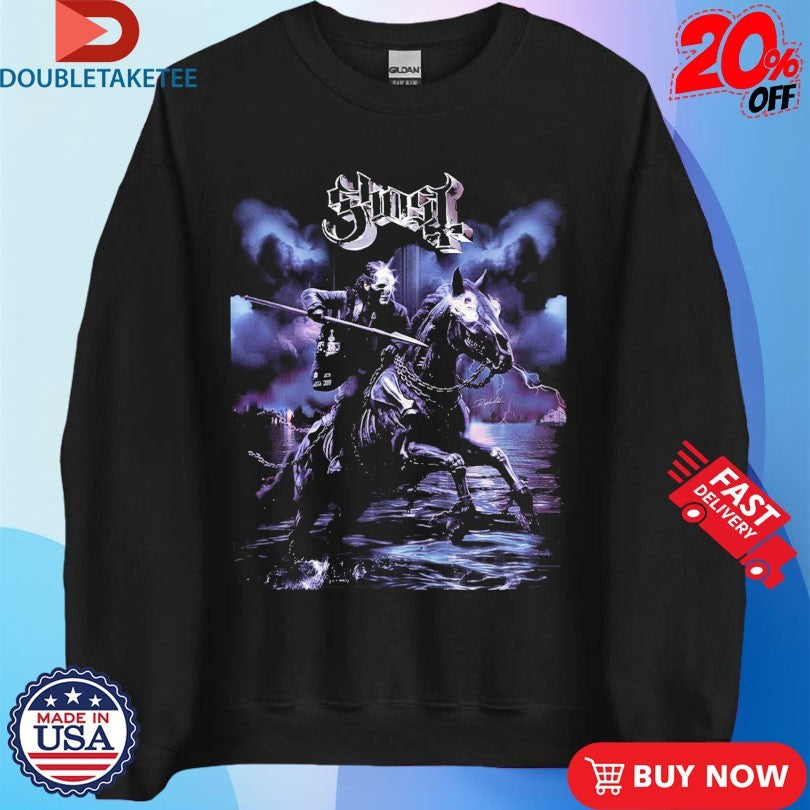 Official Ghost Papa V Perpetua Skeletour 2026 The Horsemen Shirts