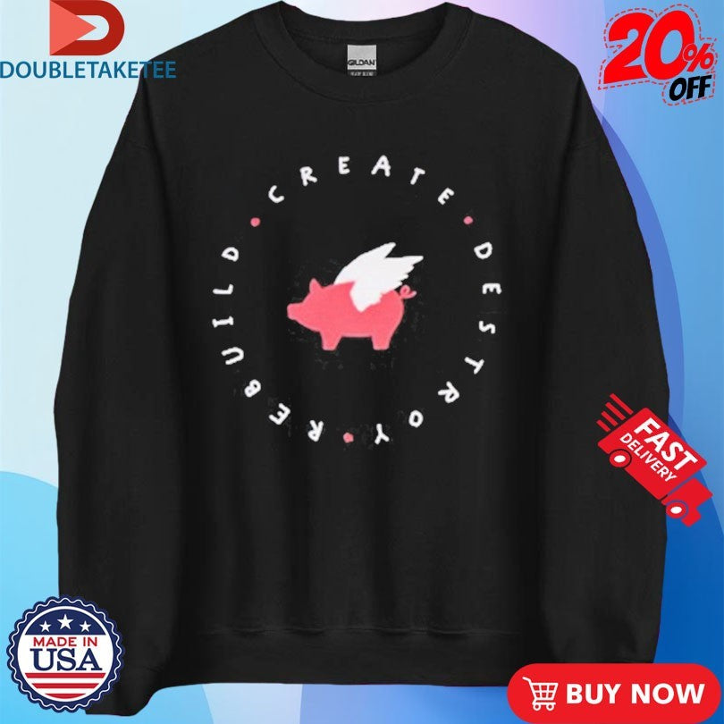 Official Glamour Kills Create Destroy Rebuild Penmanship Shirts