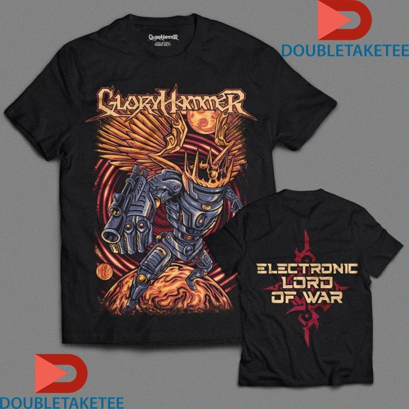 Official Gloryhammer Electronic Lord Of War Shirts