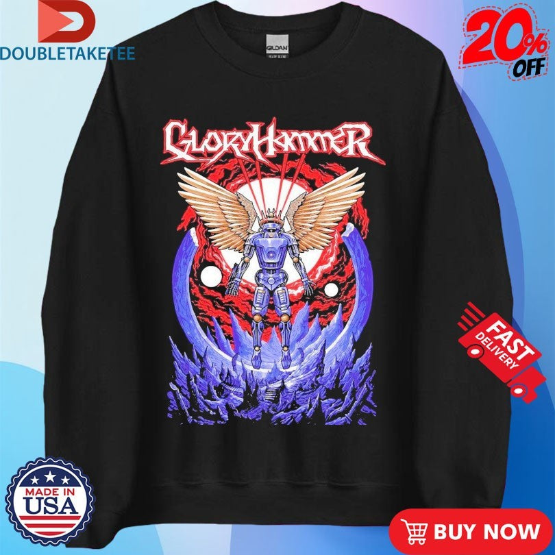 Official Gloryhammer Robot Prince Of Auchtertool Shirts