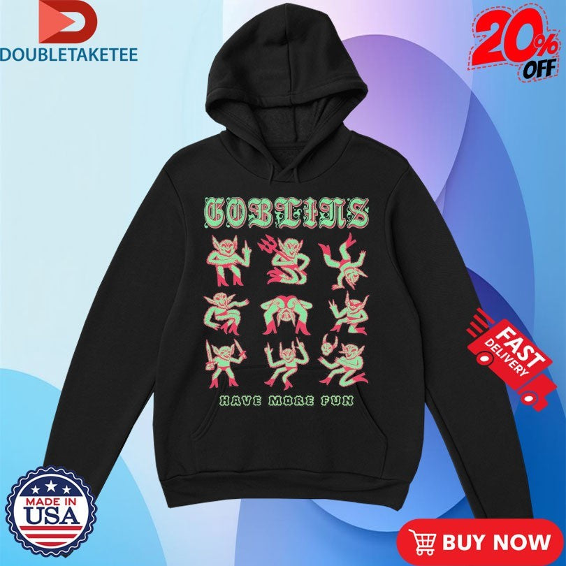 Official Goblins Have More Fun Wizard Of Barge Shirts