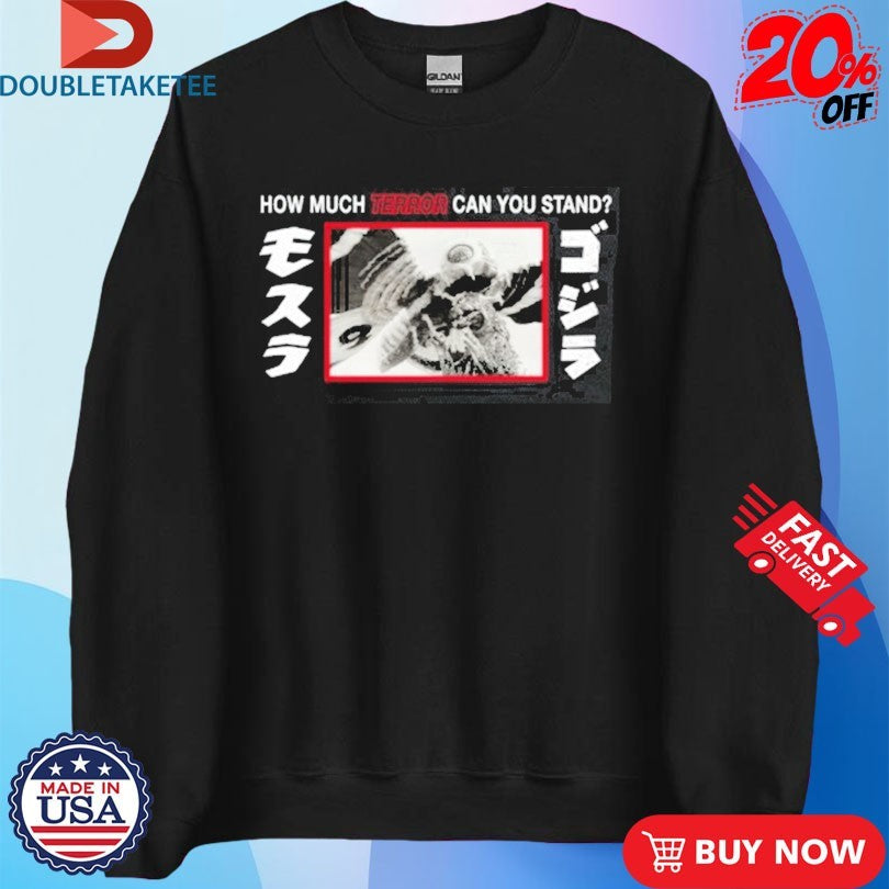 Godzilla Mothra Terror Black 5 Panel Shirts