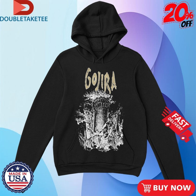 Official Gojira Castle Burning Shirts