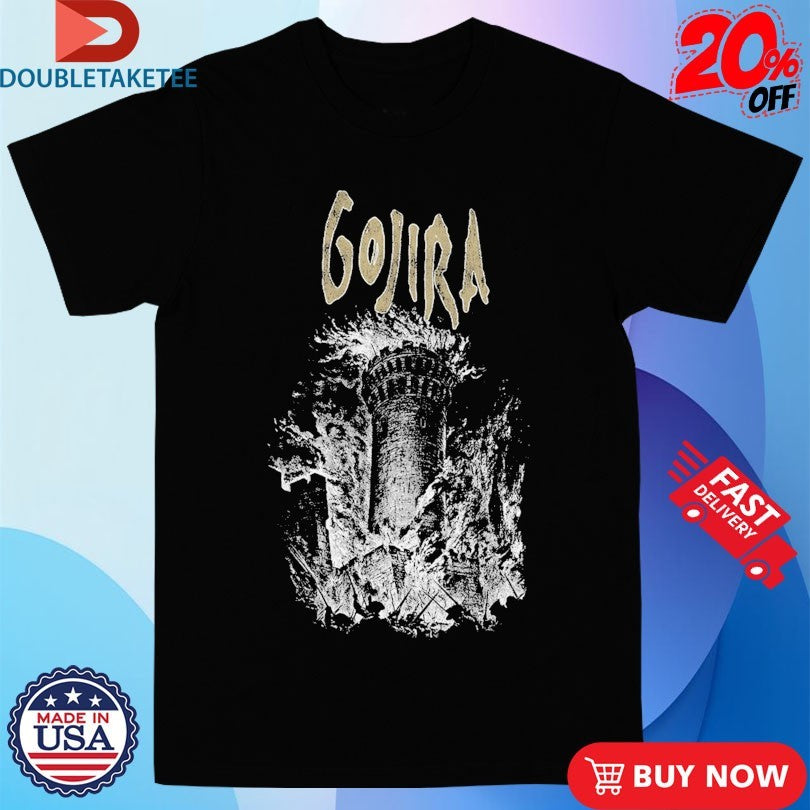 Official Gojira Castle Burning Shirts