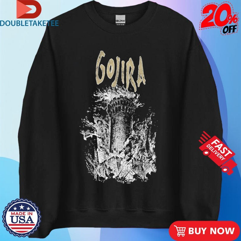 Official Gojira Castle Burning Shirts