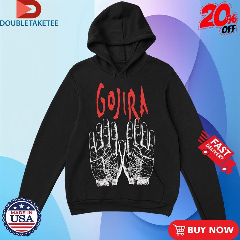 Official Gojira Hands Shirts