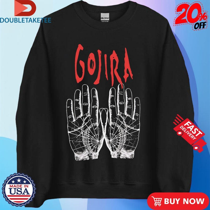 Official Gojira Hands Shirts