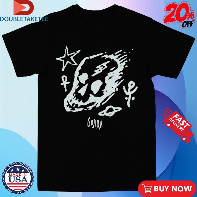 Official Gojira Skull Shirts