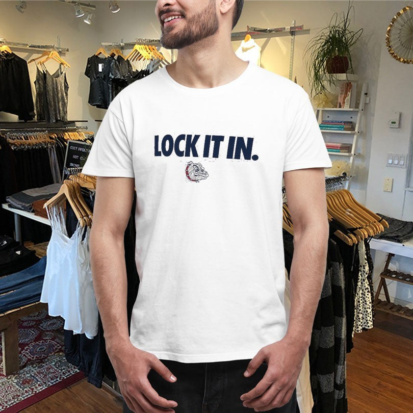Official Gonzaga Bulldogs Lock It In Shirts