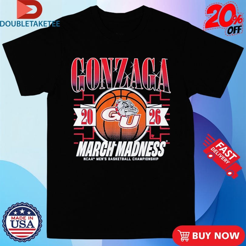 Official Gonzaga Bulldogs NCAA Men’s Basketball Champions 2026 March Madness Shirts