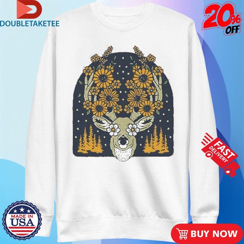 Goose Botanical Antlers Deer Shirts