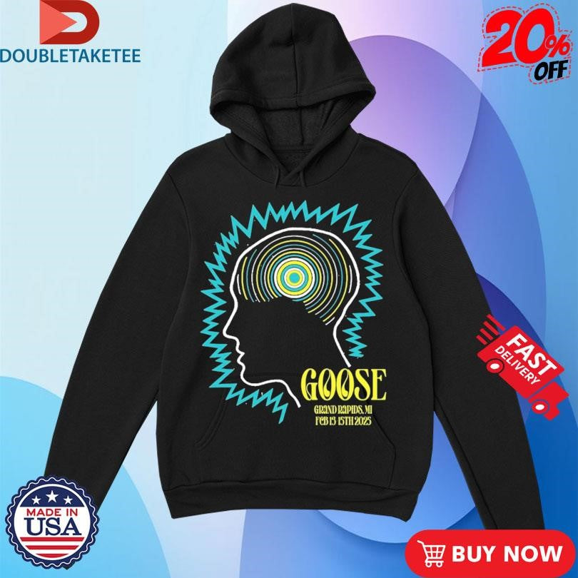 Official Goose Feb 13-15 2025 Grand Rapids MI Head Shirts