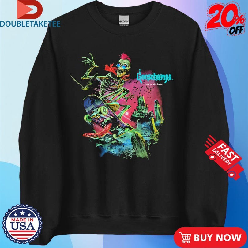 Official Goosebumps Rod To The Bone Curly Shreds Shirts